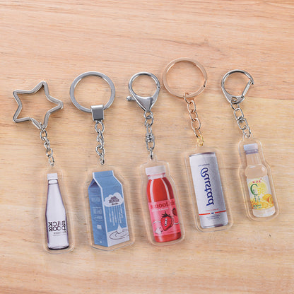 50 pcs Custom Any Shape Acrylic Epoxy Personalized Both side Printing, Full Colour Logo Printing Key chains